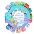 My Busy Book – Interactive Learning Kit with Magnetic Letters & Shapes Activity Pages