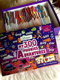 30 Read & Rhyme Flip Books – Phonics Learning Set with 300 Words
